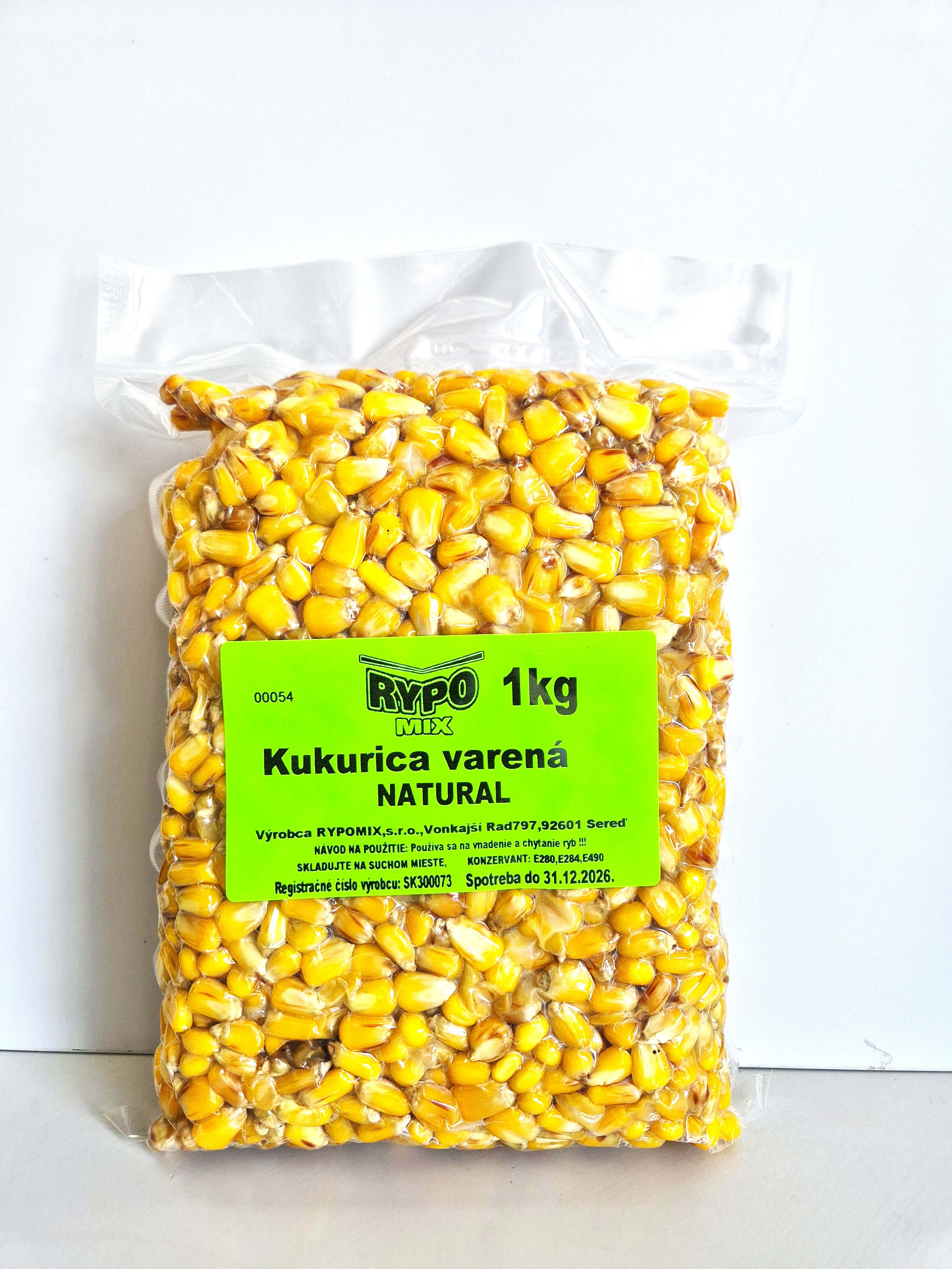 Kukurica varená natural 1kg